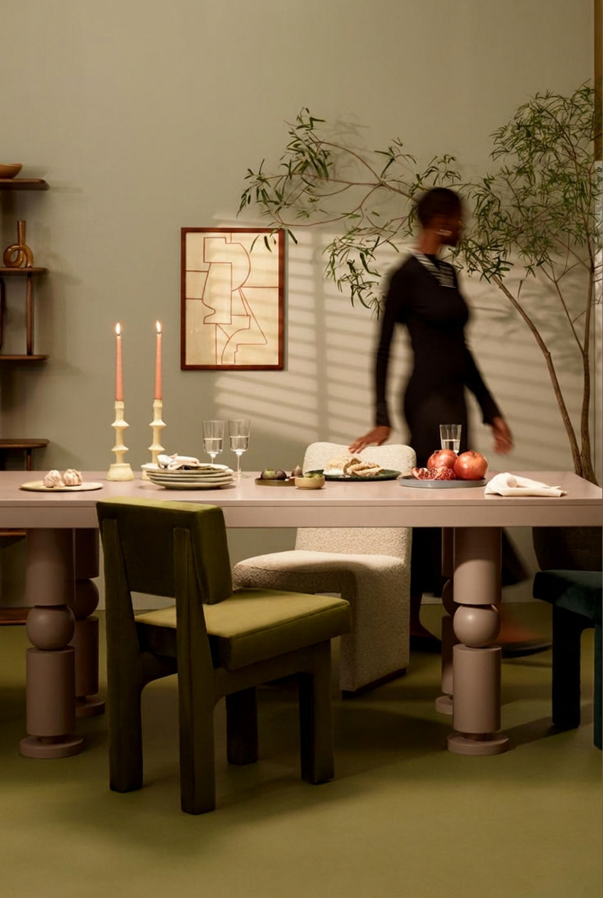 Cocooning dining room