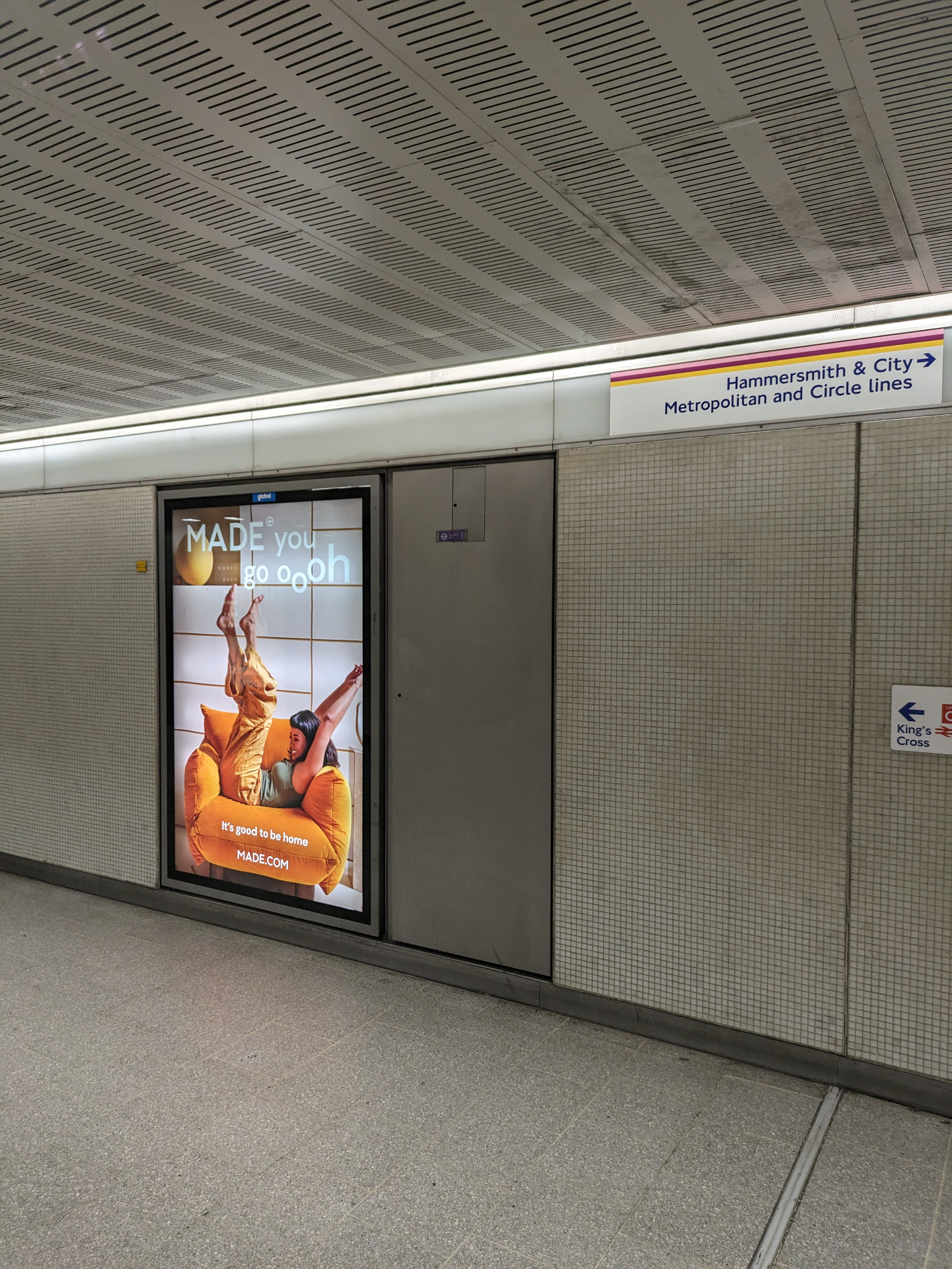 TFL homepage takeover